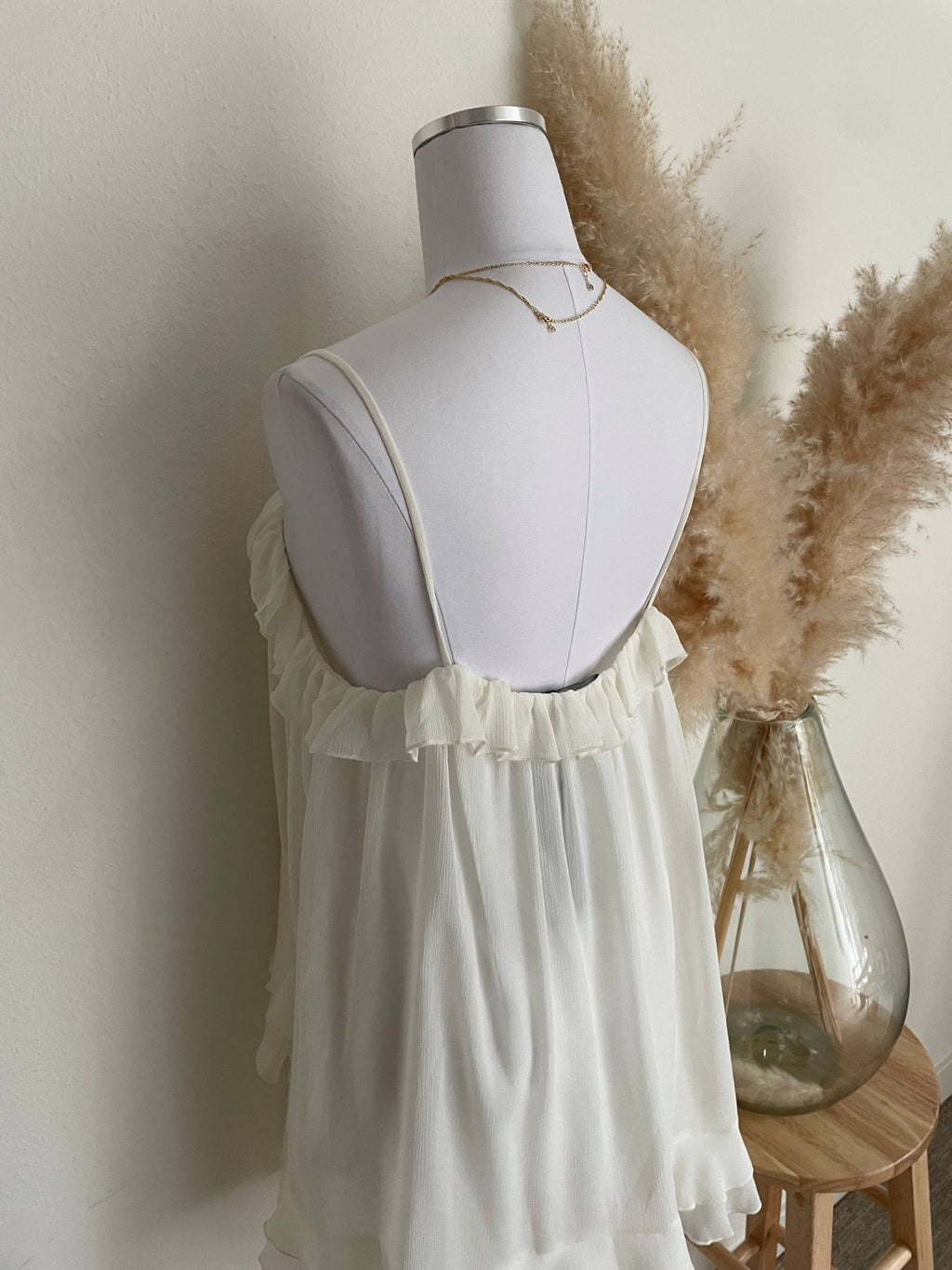 Ruffled Mini Dress