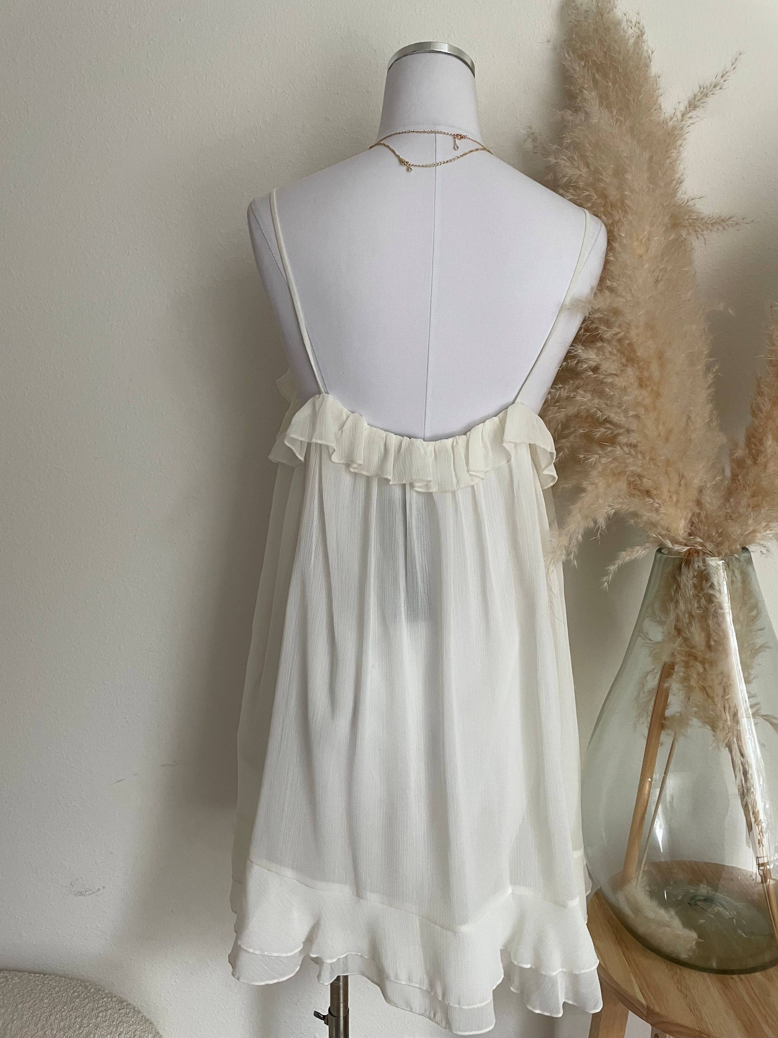 Ruffled Mini Dress