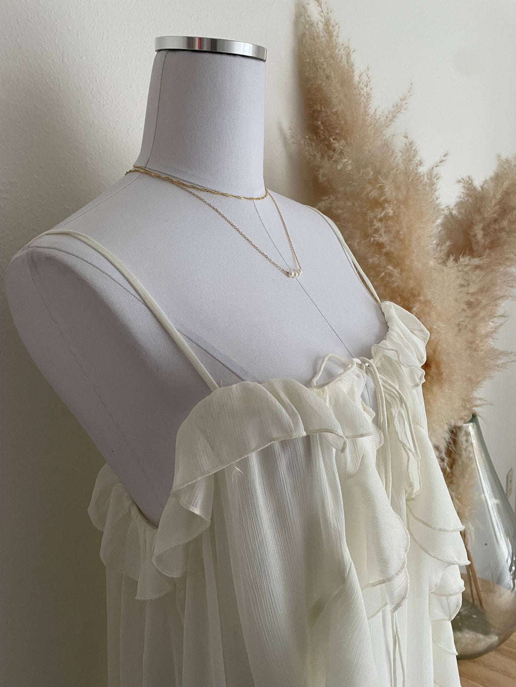 Ruffled Mini Dress